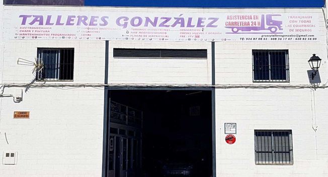 Talleres y Grúas González fachada 